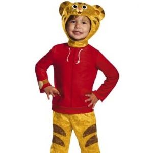 Daniel Tiger 3T-4T Halloween Costume